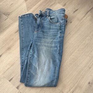 American Eagle Outfitters Light Blue Skinny Jeans